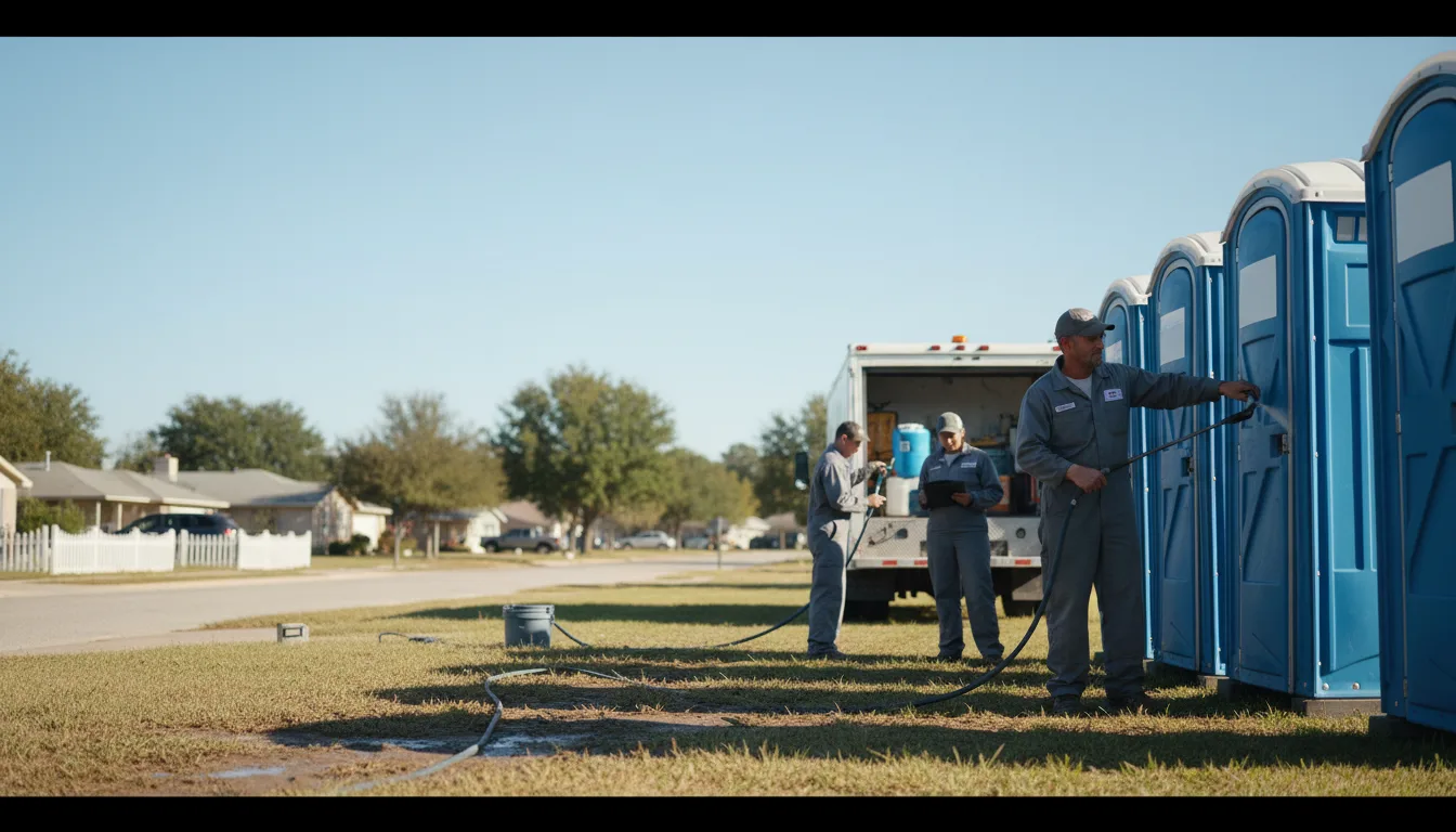 Long-Term Portable Toilet Rental in Guffey, CO near me